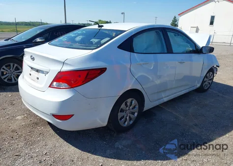 2017 Hyundai Accent Se из США, поврежденный, VIN KMHCT4AE8HU232920